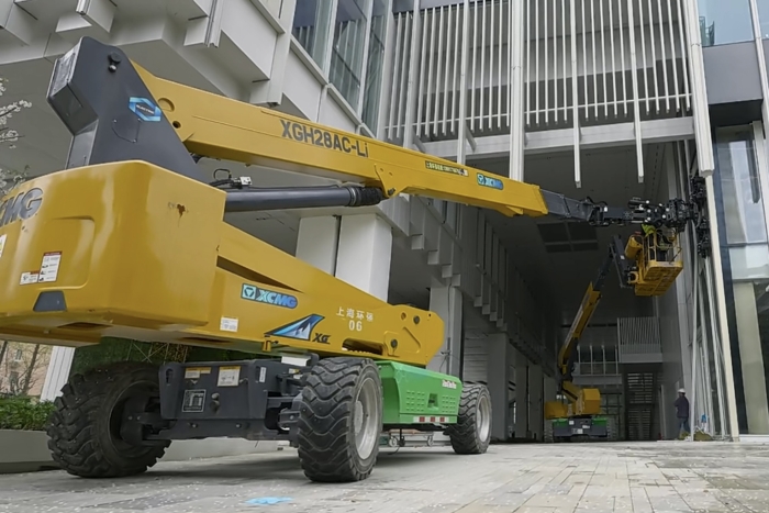 徐工產(chǎn)品，給力！XGH28AC-Li施工紀(jì)實