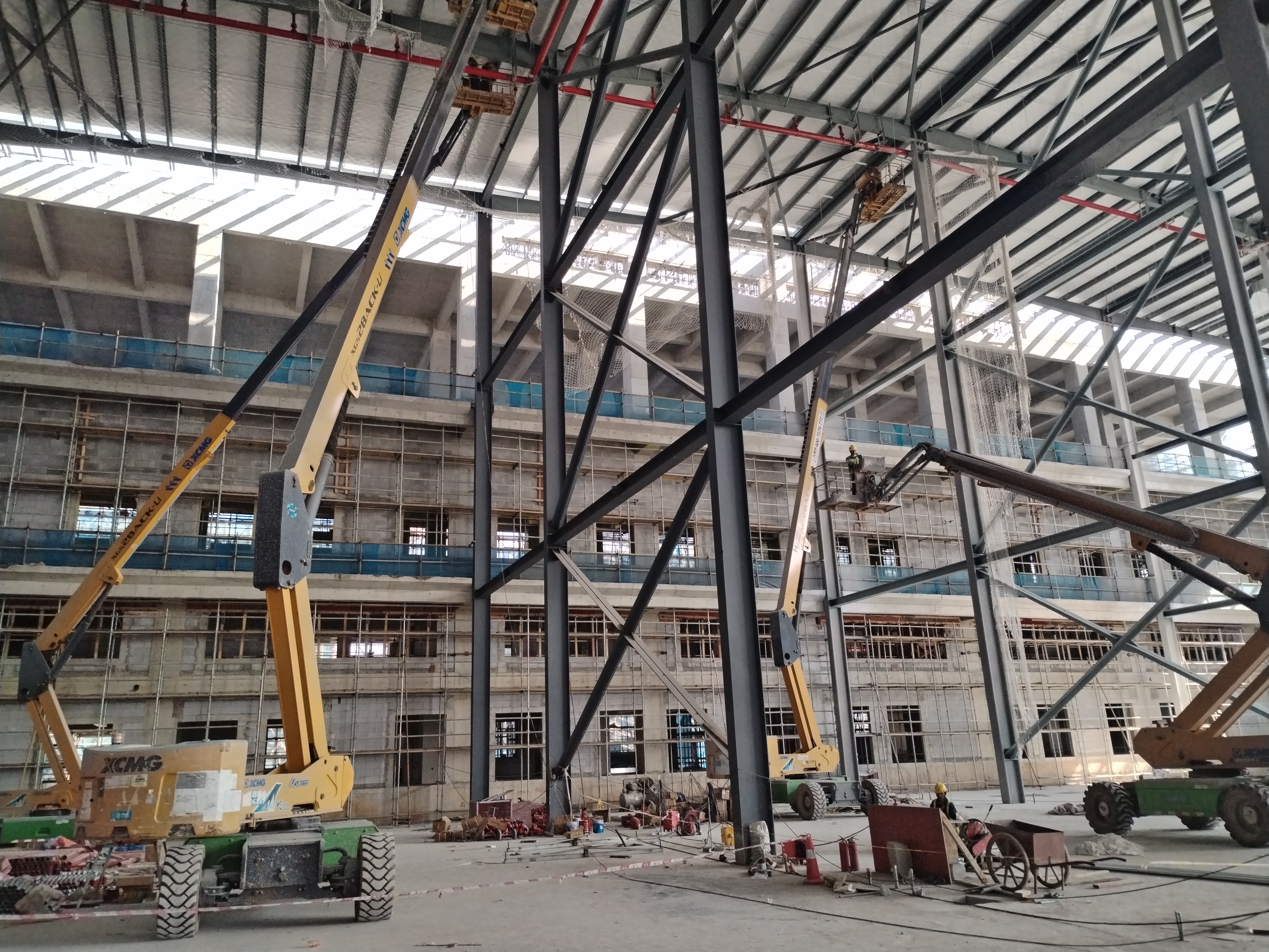 徐工XGS28ACK-Li“筑”力晨光華中總部基地建設