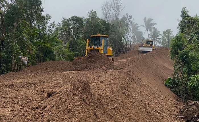 徐工D170“硬核開(kāi)路”！助力東南亞國(guó)家級(jí)風(fēng)電工程