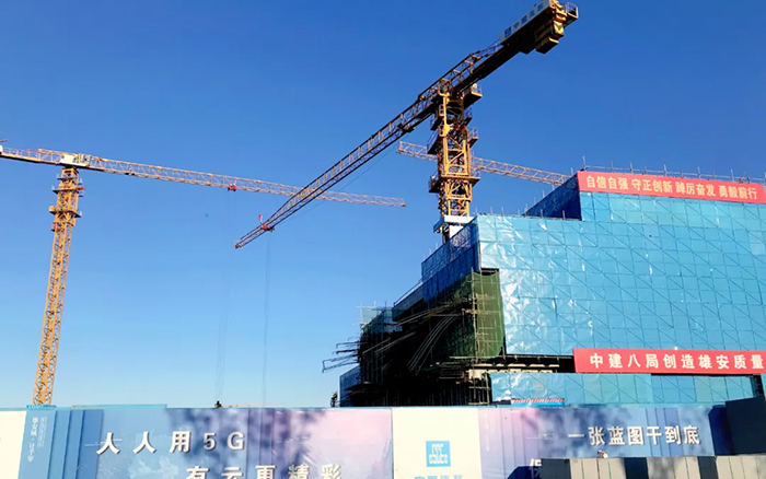 智能領航 | 徐工塔機助建雄安智慧城市產業園